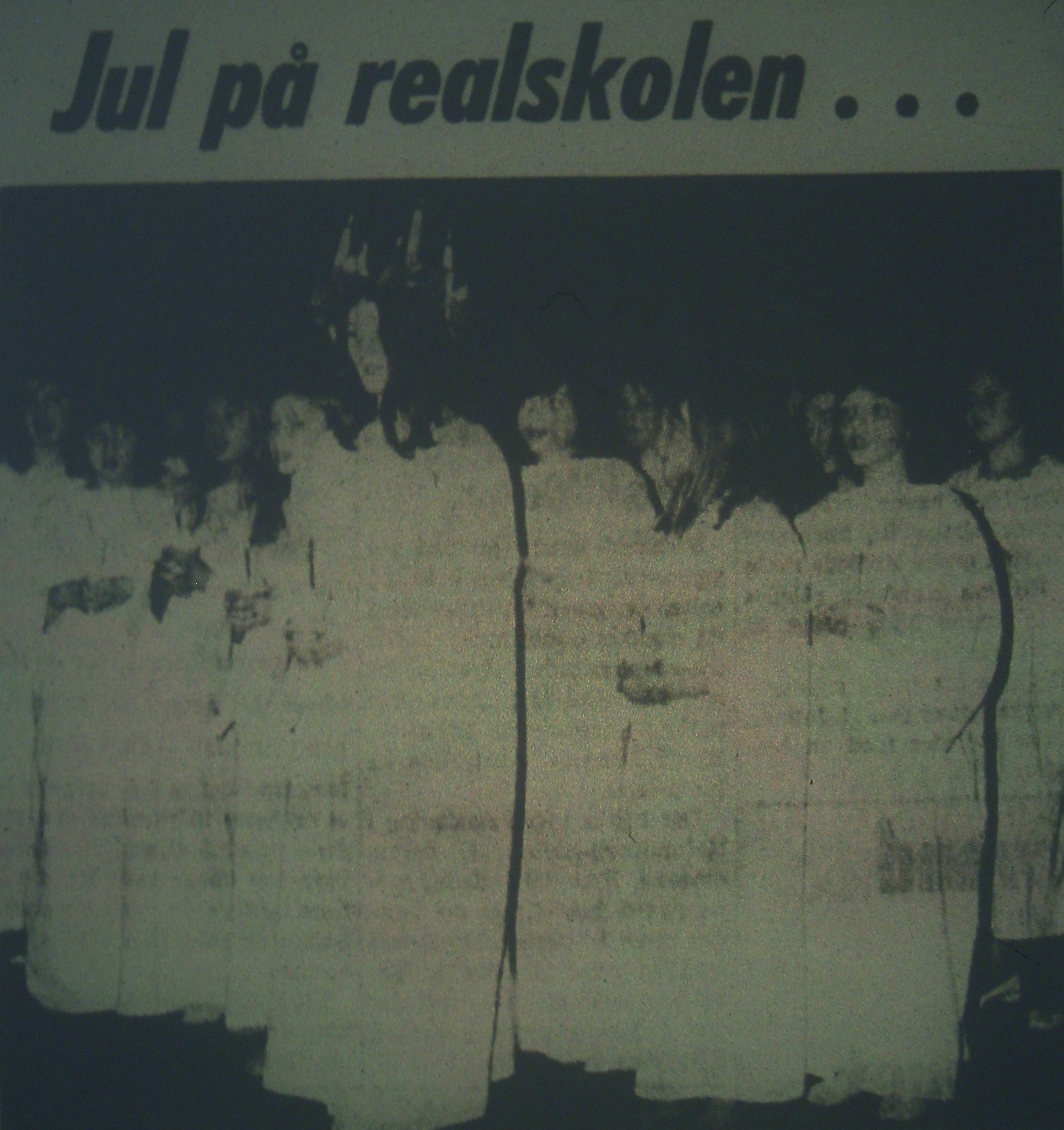 Jyderup Realskoles kor 1972